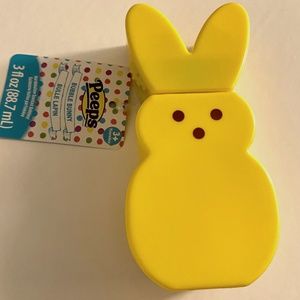 PEEPS Yellow Bunny | Blow Bubbles with Wand | Easter Spring Item | Original Tag